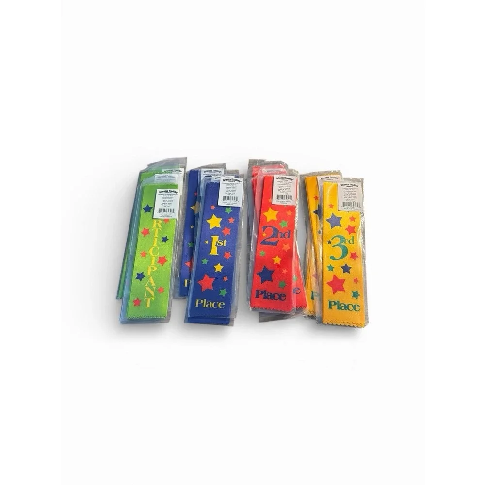 Oriental‎ Trading Award Ribbons 1st 2nd 3rd Participant